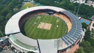 chinnaswamy stadium icc womens world cup 2025 from above